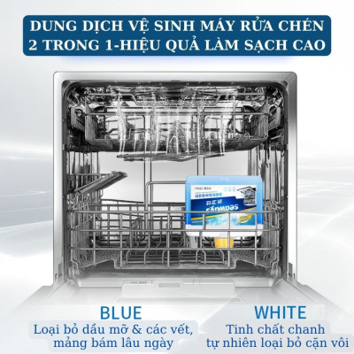 Chai nước vệ sinh máy rửa chén Seaways - 250ml