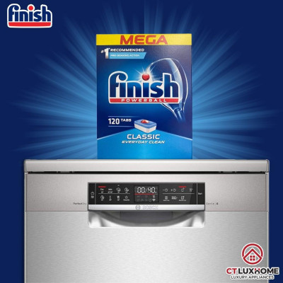 Viên rửa chén bát Finish Classic 120 viên - Hàng chính hãng