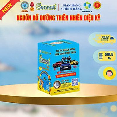  NEW [ Combo 30 lọ] Nước Yến sào Khánh Hòa Sanest 26% - Dành cho trẻ em