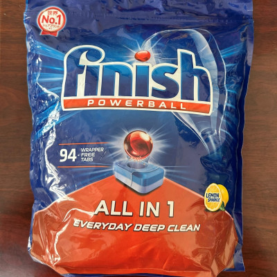 Viên rửa chén bát Finish All In One Max 80 viên 