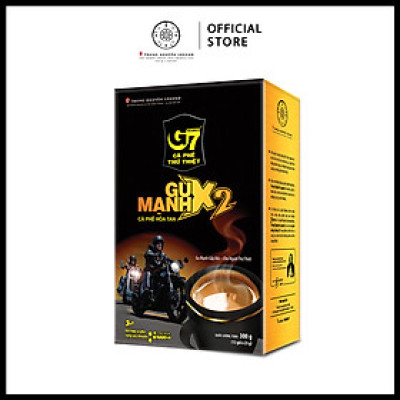 Trung Nguyên Legend - Cà phê sữa hòa tan G7 3in1 gu mạnh - Hộp 12 gói x 25gr