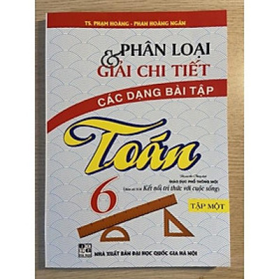Sách - Phân loại và giải chi tiết các dạng bài tập Toán 6 tập 1
