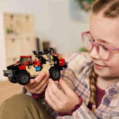 LEGO JURASSIC 76972 Đồ Chơi Lắp Ráp Cuộc Tẩu Thoát Khỏi Raptor (285 chi tiết)