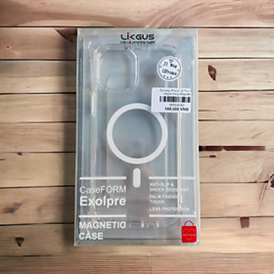 Ốp lưng Likgus trong suốt dành cho iPhone 12 Pro Max - hàng chính hãng