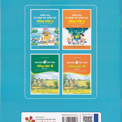 Sách - Kiểm tra và đánh giá năng lực Tiếng Việt 4 tập 2 (Biên soạn theo chương trình GDPT 2018)