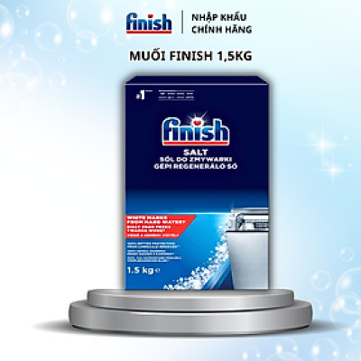 Combo 2 chai nước làm bóng finish 1150ml dùng cho máy rửa bát chén 