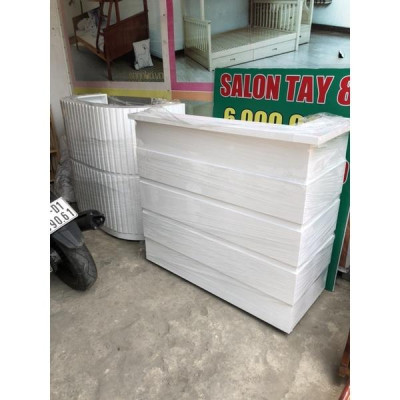 Quầy Thu Ngân & Quầy Bar Ngang 1m2 Ván MDF Chống Ẩm