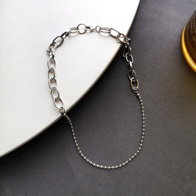 Dây chuyền xu hướng hip hop cá tính Âu Mỹ chuỗi xương đòn sáng tạo