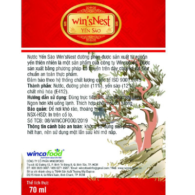 Combo 12 Lọ Nước Yến Sào win