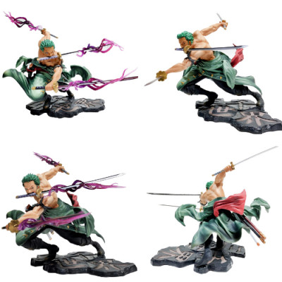 Mô hình One Piece : Mô hình Zoro 3000 thế giới có 2 đầu 3 vòng hắc kiếm