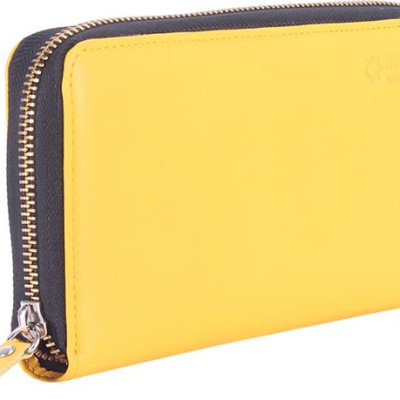 Ví Nữ Huy Hoàng HT3157 (9.5 x 19 cm) - Vàng