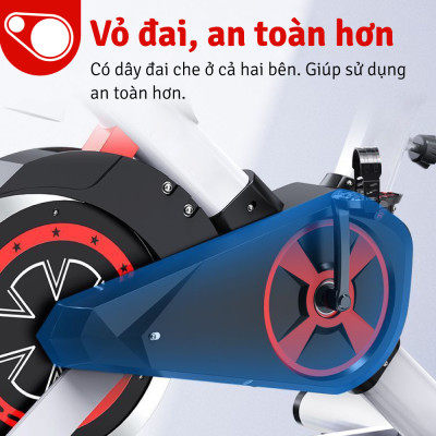 BG-MÀN HÌNH-Xe đạp tập thể thao đa năng trong nhà SPINING BIKE ELITE 03 mới (hàng nhập khẩu)