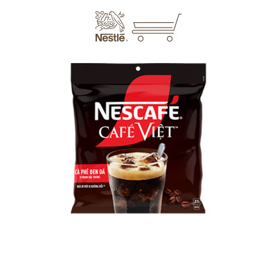 [Tặng Ca đá 900ML] Combo 3 Bịch Cà phê Hòa tan NESCAFÉ CAFÉ VIỆT 35 gói Vị Mạnh đặc trưng