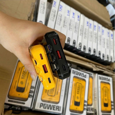 Sạc dự phòng POWER 10000 mAh, tích hợp 3 cổng sạc, PD 22.5W,nhỏ gọn - tiện lợi, BH 12 tháng