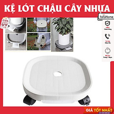 Đế Lót Chậu Hoa ,Kệ Cây Cảnh Có Bánh Xe Di Chuyển Đa Năng , Khay Hứng Nước Tiện Lợi Chịu Lực
