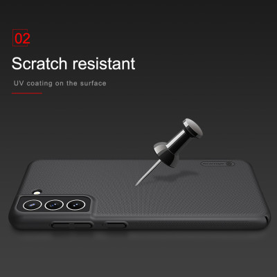Ốp lưng Nillkin Frosted Shield dành cho Galaxy S21 FE - hàng chính hãng