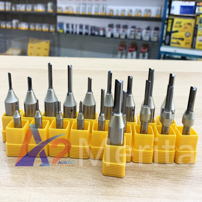 Mũi phay thẳng TCT cốt 1/4" (6.35mm) và cốt 1/2" (12.7mm)Arden ( Tùy chọn size - giá lẻ 1 mũi)