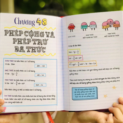 Sách Sổ Tay Đại Số ( lớp 8 - lớp 12 )