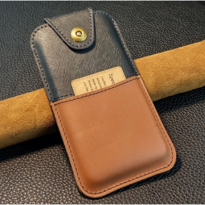 Bao da rút cho Iphone 14 pro max,13 pro max,12 pro max...quai cài da bò thật Style