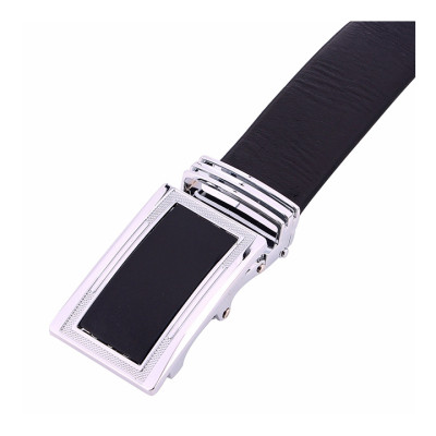 HJ4111 - Dây nịt nam da thật Huy Hoàng màu đen