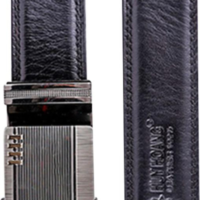 Thắt Lưng Nam Huy Hoàng HT4132 (120 x 3.5 cm) - Đen