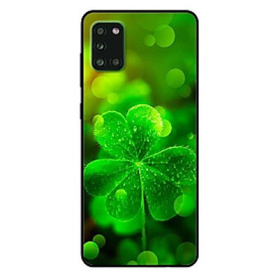 Ốp lưng dành cho Samsung A31 mẫu Cỏ 3 Lá May Mắn