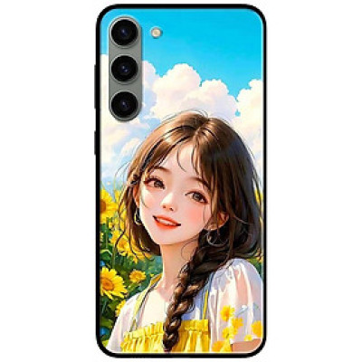 Ốp lưng cho Samsung S21 FE - S23 - S23 Plus - S23 Ultra - S24 - S24 Ultra - Thiếu Nữ Hướng Dương - Hàng Chính Hãng