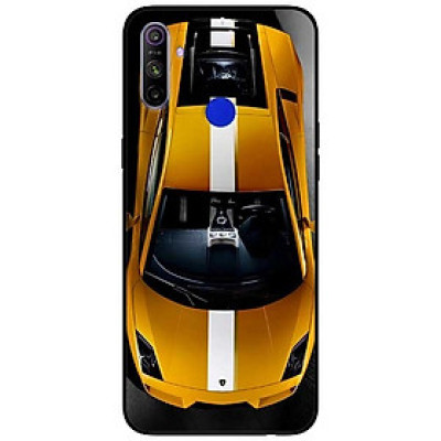 Ốp lưng dành cho Realme C3 mẫu Xe Sọc Trắng