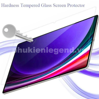 Tấm dán kính cường lực cho SamSung Galaxy Tab S10+ Plus chính hãng Glass Pro+ vát cạnh  - hàng nhập khẩu