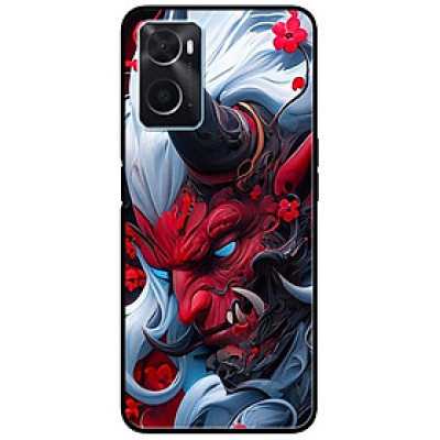 Ốp lưng cho Oppo A74 - A95 4G - A60 4G - A36 - A76 - A96 4G - Quỷ Đỏ Sừng Đen - Hàng Chính Hãng