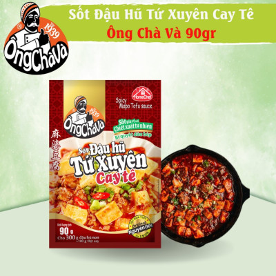 Sốt Đậu Hũ Tứ Xuyên Cay Tê Ông Chà Và 90g (Spicy Mapo Tofu Sauce)