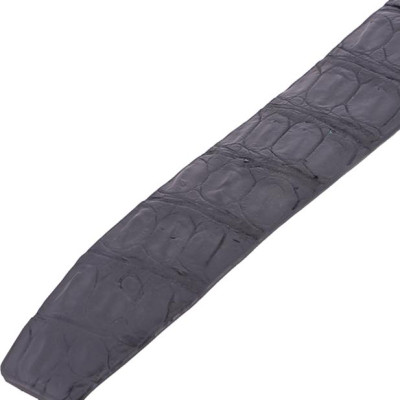 Thắt Lưng Nam Da Cá Sấu Gai Bụng Bản Lớn Huy Hoàng HT4774 - Đen