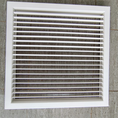 Miệng gió điều hòa 300x300mm dạng nan bầu dục,cửa thông gió lắp lỗ thoáng