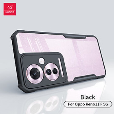 Ốp lưng cho OPPO Reno 8 Pro, Reno 8T Pro 5G/ Oppo A1 Pro, Reno 10/ 10 Pro, Reno 11F 5G, Oppo F25 5G hiệu XUNDD trong viền màu chống ố, chống sốc cao cấp - Hàng chính hãng