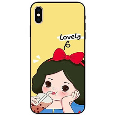 Ốp lưng cho iPhone X - iPhone Xs - Xs Max - XR - iPhone 11 - 11 Pro Max - Thèm Trà Sữa - Hàng Chính Hãng