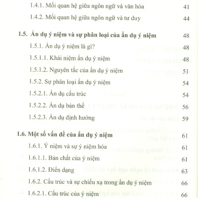 Ẩn Dụ Ý Niệm Trong Tư Duy Của Người Việt (Khảo Sát Trên Tư Liệu Ngôn Ngữ Đời Thường Của Người Việt Ở Một Số Tỉnh Đồng Bằng Bắc Bộ)