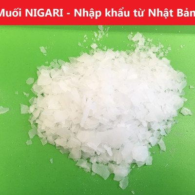 500g Muối Nigari Nhật Bản tạo đông đậu hũ đậu phụ (Made in Japan) Chiết từ bao 20kg