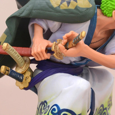 Mô hình One Piece : Mô hình Zoro wano siêu ngầu 16cm