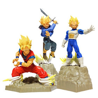 Mô Hình DragonBall : Songoku, Vegeta, Trunks