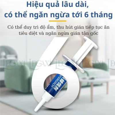 Gel Diệt Gián, Kiến Dạng Ống An Toàn Cho Gia Đình, Có Mùi Thơm Dễ Chịu Cho Nhà Ở, Văn Phòng Legaxi