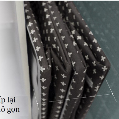 COMBO 2 TÚI ĐỰNG QUẦN ÁO KHUNG THÉP 56L-LIVING BOX 56L