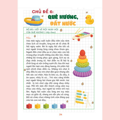 Sách TakeNote Tập làm văn Lớp 2-3 Khổ A5