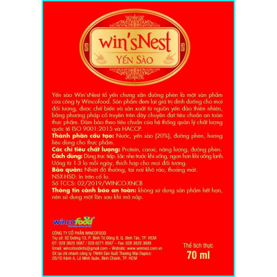 Combo 12 lọ Yến sào cao cấp win