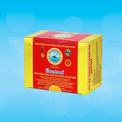Yến sào Sanvinest Khánh Hòa chính hiệu tinh chế hộp 3g - V503