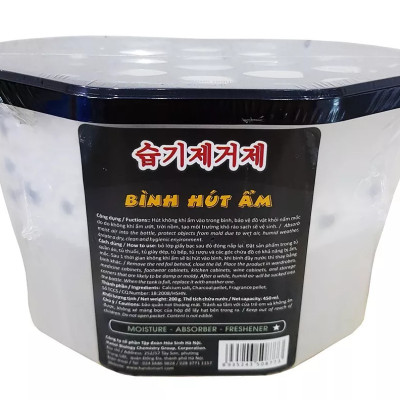 Hộp Hút Ẩm Khử Mùi Nấm Mốc Than Hoạt Tính 450Ml