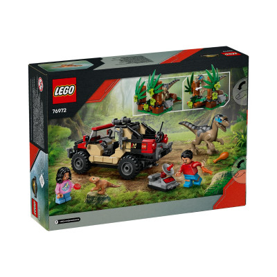 LEGO JURASSIC 76972 Đồ Chơi Lắp Ráp Cuộc Tẩu Thoát Khỏi Raptor (285 chi tiết)