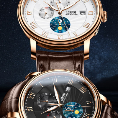 Đồng hồ nam chính hãng Lobinni No.1023LT-12 ( Phiên bản Đặc biệt )