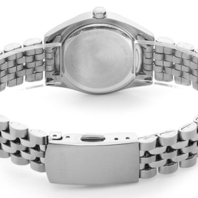 Đồng Hồ Nữ Citizen Pin-Quartz Đính Đá Swarovski Dây Thép Không Gỉ EU6060-55D - Mặt Xà Cừ (26mm)