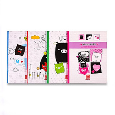 HH - Tập 200Tr Class Monokuro Boo, 4 Ly Ngang, Đl: 58/84 (10Q/Lốc) (Giao Mẫu Ngẫu Nhiên)