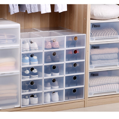 Combo 5 Hộp Đựng Giày Nhựa Cứng Trong Suốt ,Tháo Lắp Dễ Dàng 